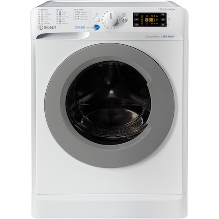 Masina de spalat rufe cu uscator Indesit BDE761483XWSEEN